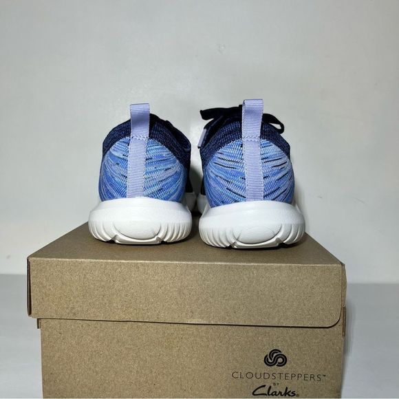 Clarks Cloudsteppers Nova Glint Washable Knit Sneakers - Picture 5 of 6